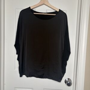 Cable & Gauge Black Blouse